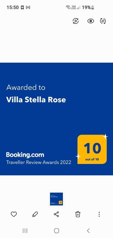 Villa Stella Rose Луштица Экстерьер фото